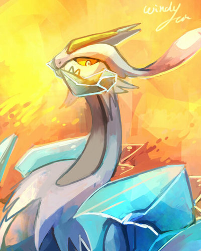 Using fire to protect the base. Be a White Kyurem is so much fun! That's mean you're in the new dimension.