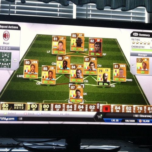 Xbox - Shaarawy l 92 l Fifa 13 FUT Help - Have worked with EA. Love the game of futbol, been playing Fifa since it began! Feel free to ask away!