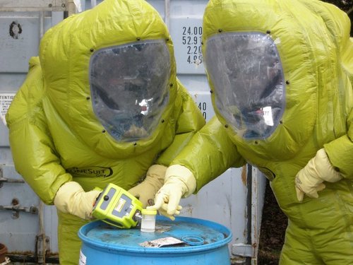Hazardous Materials Technician, on Vancouver Island. If you don't know what it is, I will find out.