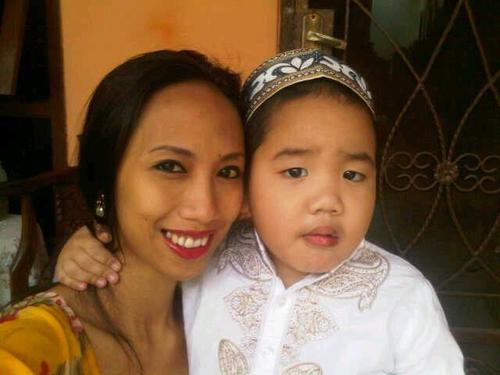 Try to stand tall and be strong for my child