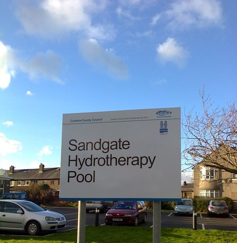 Opened 1977 Sandgate Pool provides warm water therapeutic relief. South Lakeland Hydrotherapy Trust is the fundraising partner for Sandgate Pool.