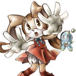 *The small young rabbit shyly waves to you* Hello.. My name is Cream. I'm in #TeamRose with Mr. Big & Miss Amy. It's very nice to meet you all. ^.^