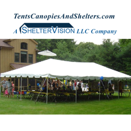 Dealer and distributor of outdoor shade canopies, frame tents and portable shelters for parties, festivals, events, and storage.