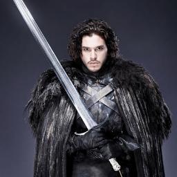 Lord Commander of Night's Watch and bastard son of Eddard Stark.