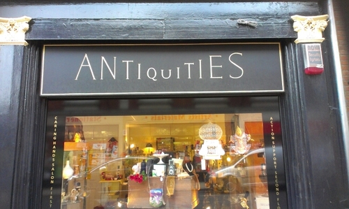 Antiquities northampton @ 45 ST Giles Street. Is an antiques shop with a difference. If we havent  got it we will get it