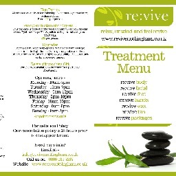 Our philosophy:
To give high quality therapy treatments with the highest levels of service, at affordable prices for all.