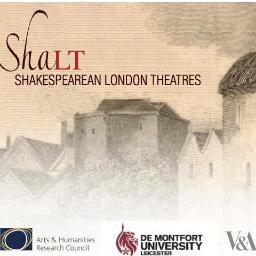 shaltproject's profile picture. Official ShaLT (Shakespearean London Theatres) Arts-funded Project giving top expert knowledge to the public and working with De Montfort University and V&A.