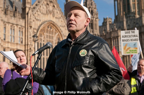 Farmworker and member of Unite Rural and Agriculture trade union.