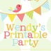 WendysPrintableParty (@wendysprintable) Twitter profile photo WendysPrintableParty (@wendysprintable) Twitter profile photo