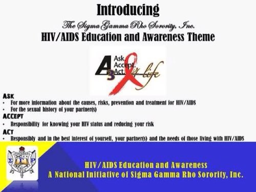 Sigma Gamma Rho HIV AIDS National Project Director