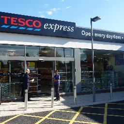 Tesco Express Poulton-Le-Fylde. Open 7am-10.30pm 7 days a week.