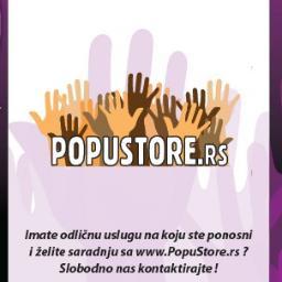 PopuStore.rs nudi svakodnevno kvalitetne usluge i proizvode sa popustom od 40% do 90%! Nađi sa nama nove mogućnosti koje nudi tvoj grad!
