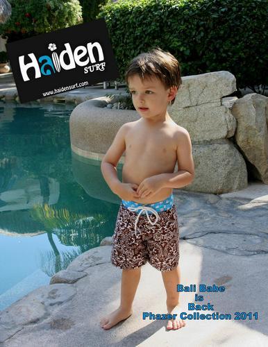 Infant and Toddler Swimwear made in California.Created by USC Alum,  to make little groms everywhere looking surf board ready,check out Haiden Surf.