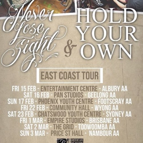 Hold Your Own are a Five piece Hardcore band from the Central Coast, Bateau bay. Facebook: http://t.co/9XQUO0Myrt