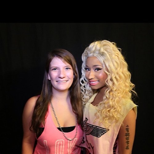 Shelby. @NICKIMINAJ is my world. I met her 8/7/12 and she follows! Buy the Re-Up, in stores now. OTM. ❤