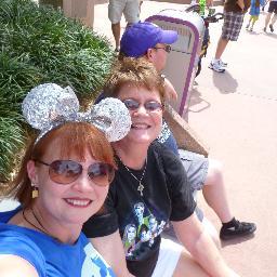 Our family.  It's small, and it's broken, but it's still good.
Here we are at DW, '12. Noël, Phyl, and Disney.