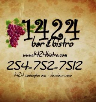 1424 is a small, privately-owned restaurant in downtown Waco, Texas, offering freshly made dishes and desserts in a pleasant and casual setting.