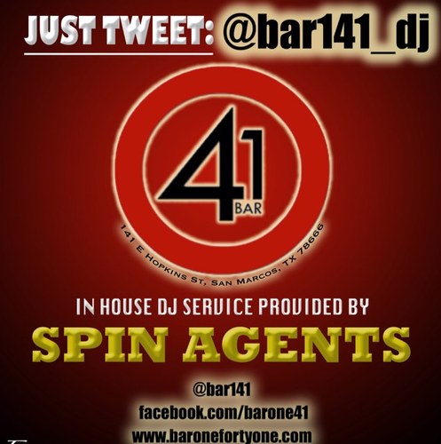 bar141_dj's profile picture. Tweet us requests for our DJ to play! Your request could be up next!
Shout outs & request show on all 6 flat screens!