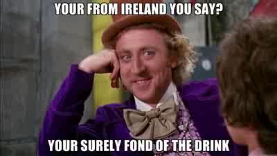 I'll post up memes relating to ireland and other places, also will write some inspirational tweets!:)