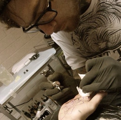 woodwerthoasl's profile picture. tattooer at adorn body art galer in shrewsbury, Bassist in The Dirty Shanks and part of Exit tens road crew. Tattoos and touring, thats the name of the game!