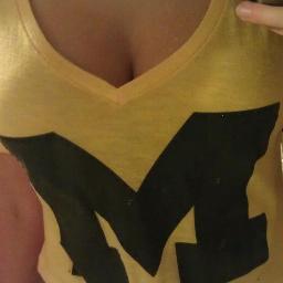Tweeting pictures of fans in UofM appeal  Snapchat - uofmboobs (please)
Not affiliated with the University of Michigan. Go Blue!