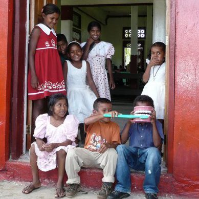 A dental health outreach.  Helping around the globe, one child at a time.  Our goal is to start in one corner of the world, Nicaragua, and work our way out.