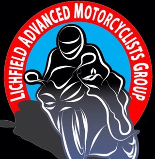 Lichfield Advanced Motorcyclists Group is a sociable group with the aim of improving motorcycle skills to that of the IAM RoadSmart standard.