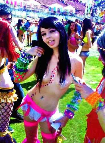 I live by PLUR. EDM Lifestyle. Kandi Kid. 23