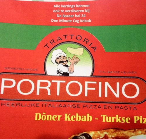 Gespecialiseerd in Italiaanse & Turkse gerechten. Volg ons ook voor de dagelijkse twitter aanbieding.