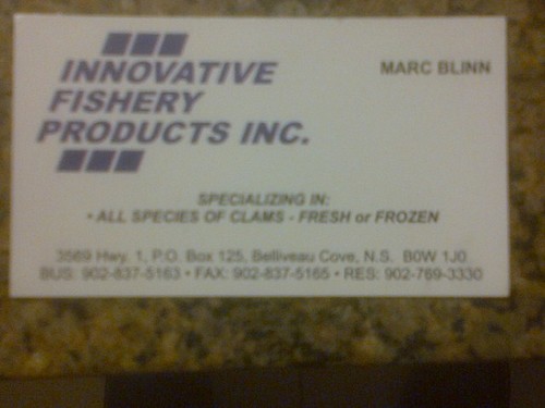 Marc_blinn's profile picture. President, owner of Innovative Fishery Products inc. Company involved in Harvesting,processing and wholesaling hardshell and softshell clams.