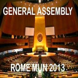 MunRomeGa13's profile picture. The Official Twitter of G.A. Delegates of RomeMUN 2013 6-11 March  OFFICIAL HASHTAG are: #RomeMUN #RomeMUN2013 https://t.co/heF5yOo9