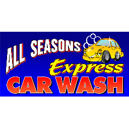 aseasonscarwash's profile picture. Soft cloth ride-thru car wash with 24hr self-serve bays, using environmentally safe soaps, featuring Hot Wax n Shine & RainX. NEW 24hr ICE vending onsite