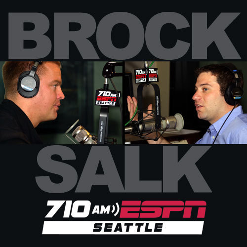 This is the feed for the Brock & Salk Show on 710 ESPN Seattle. To be honest though, it is really the Twitter feed for Mike Salk as Brock does not use it.