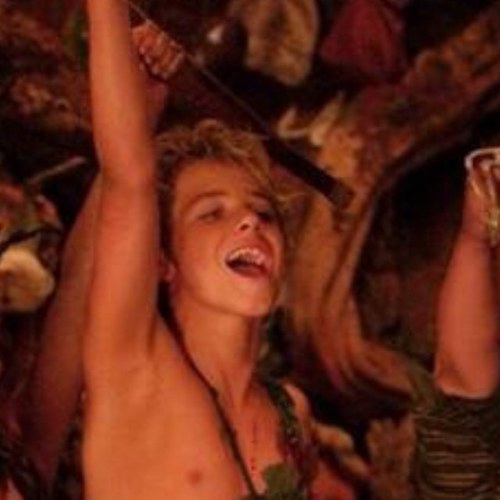 The names Peter Pan. Im one of the lost boys in Neverland. I dont know anything about love, so dont mention it.