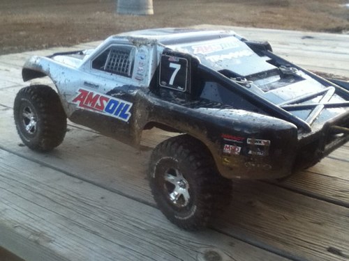 I follow back...please sub to me on youtube: 
RCheros46 
We have two traxxas rc's 
A bandit and two 2wd slash's