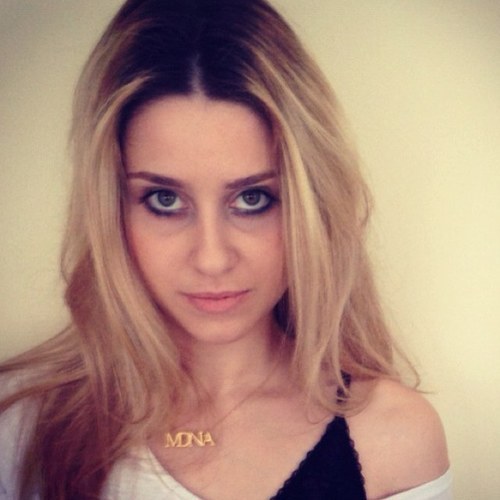 Bottle blonde.