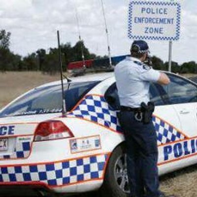 How do the police choose the locations for checkpoints?