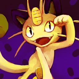 Hey! mind your own business would ya? yeah I'm the talking Meowth so what!  I have inportant things to do so go away!