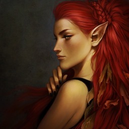 Do I look like a woman who fancies delicate things like dresses? I am a huntress. The court may call me a princess, but that is just a name. Is it not?(RP)