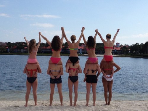 JV CHEERLEADERS ARE ALWAYS THE BEST