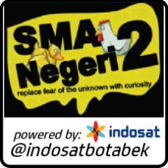 Official Twitter of SMA Negeri 2 Bogor. Your second house which lead you to reach your dream. #AyamBebek #Proud2be2