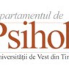 tweets of Department of Psychology, West University Timisoara Romania