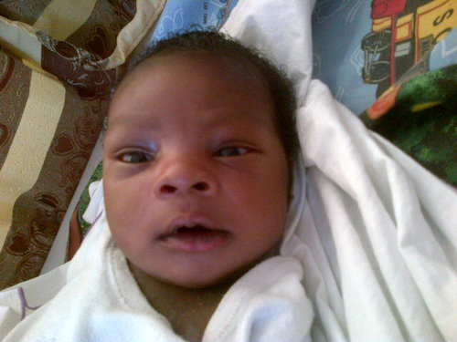 I was born @ the St.Luke Catholic Hospital in Apam, Central Region on January 12,2013. I was named after His Excellency John D. Mahama by my parents...