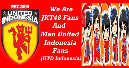 Official Twitter of United
Indonesia (Manchester United
Indonesia Supporters Club) And JKT48 (JKT48 Fans Club) #GGMU #JKT48