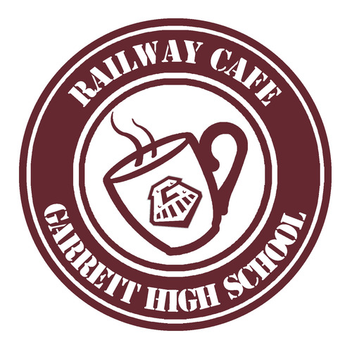 Student-run cafe at Garrett High School. Open every school day from 8:10 a.m. until 2:45 p.m.