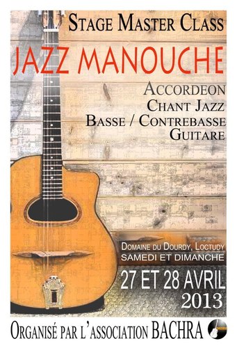 L'association Bachra a pour but d'organiser des événements autour de la musique swing: Stages, concerts, rencontres...sur le Finistère.