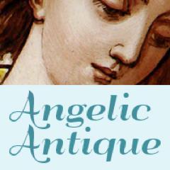 I love antique medals ans angels !