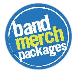 Custom band merch printing - shirts, buttons, contact cards, stickers, banners. Free ground shipping and no set up fees. Need a logo? We've got you covered.