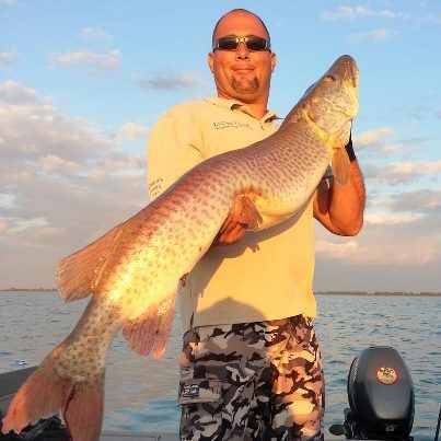 Fins and Grins Muskie Charters solely operates on Lake Saint Clair we fish exclusively for trophy muskie. Lake Saint Clair is located near metro Detroit.