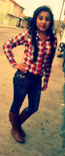 a Loving girl, a Mexican girl, From Moroleon Guanajuato..